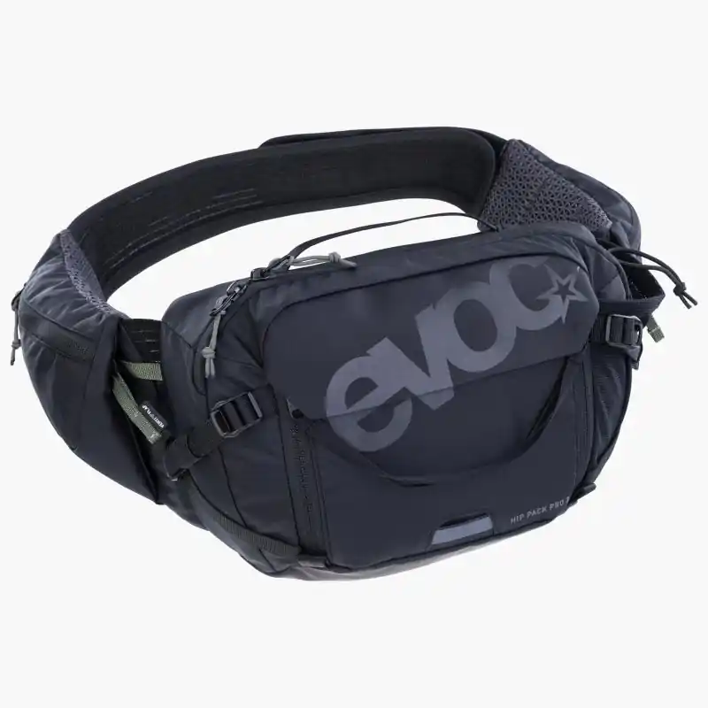 Evoc Hip Pack Pro 3L + 1,5L - Black Lähetetään Heti