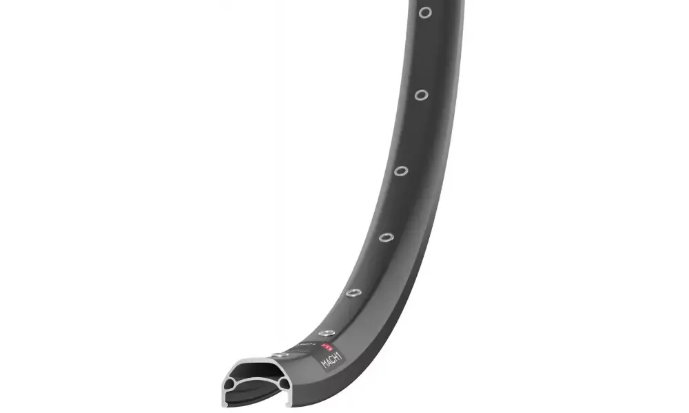 Vanne Mach1 Kargo L 20" - 406x25C Black 36H ZigZag with eyelets V6.3 Vain Rajoitetun Ajan