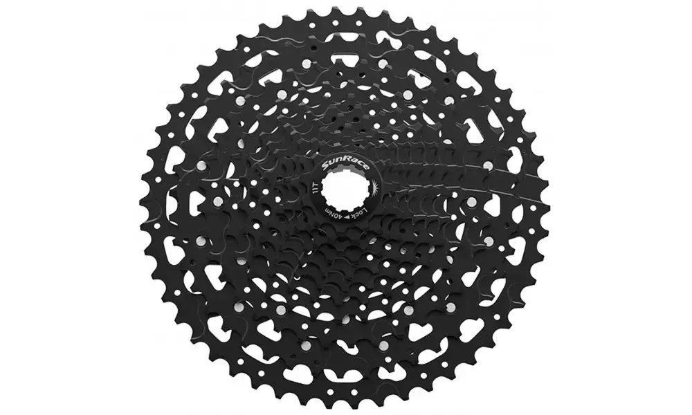 Uusi Kokoelma Cassette Sunrace CSUX700 11-speed 11-50T ED black