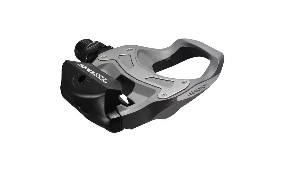 Uusi Kokoelma Polkimet Shimano TIAGRA PD-R550 SPD-SL + SM-SH11 gray