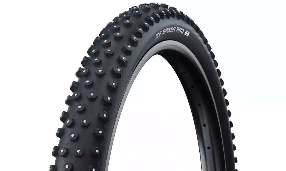 Korkea Laatu Rengas 27.5" Schwalbe Ice Spiker Pro HS 379 Perf Wired 57-584 / 27.5x2.25 Black