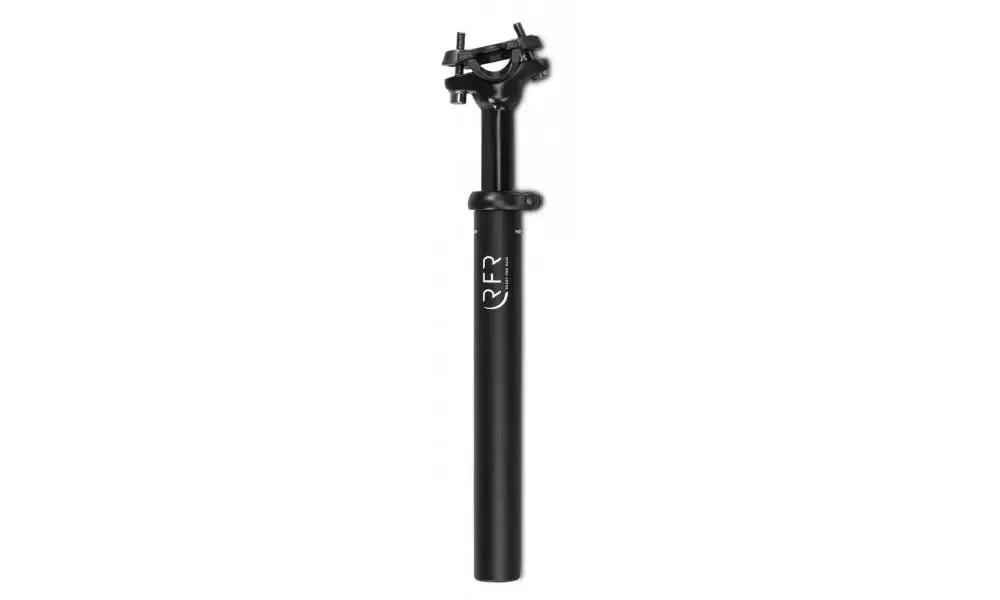 Satulatolppa RFR Alu jousitettu black D27.2x300mm (80-120 kg) Halpa Hinta