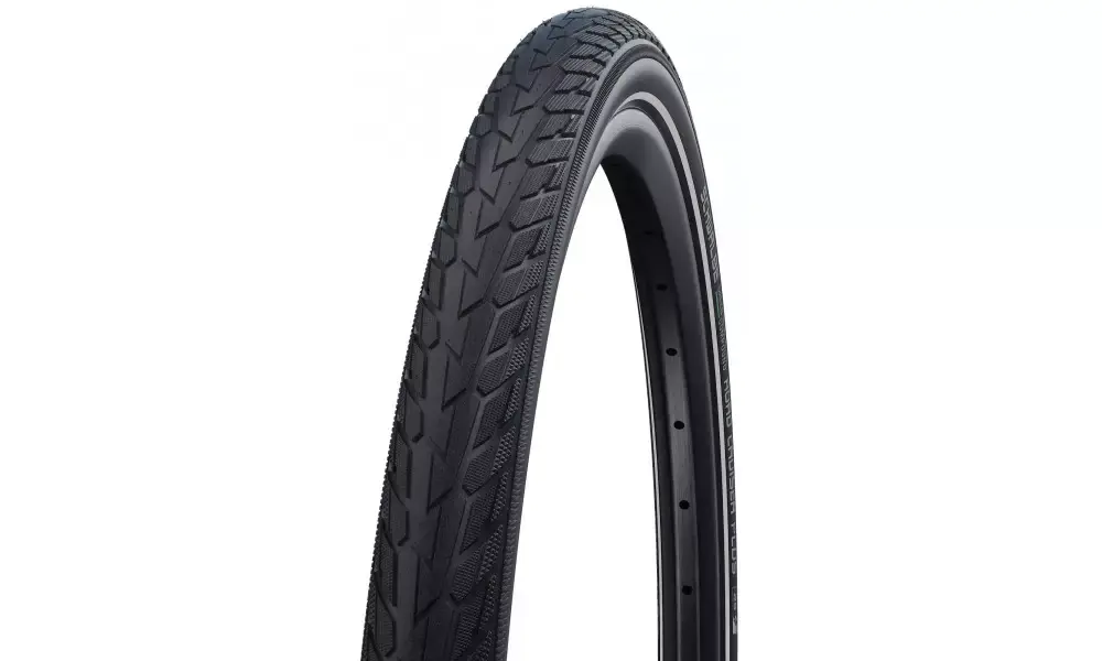 Turvallinen Maksu Rengas 28" Schwalbe Road Cruiser Plus HS 484 Active Wired 37-622 / 28x1.40 GreenCompound Reflex