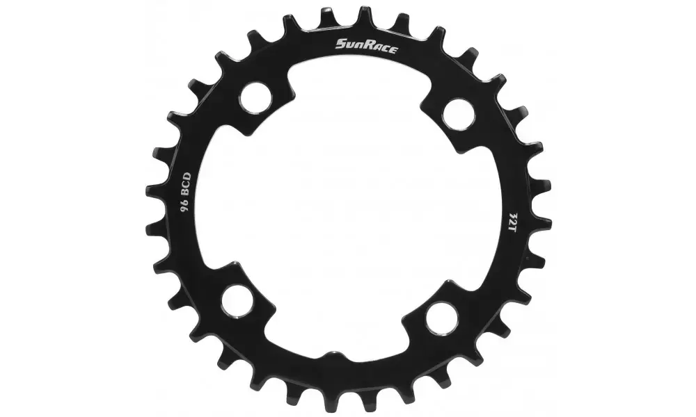 Eturatas SunRace CRMS00 Narrow-Wide Steel 96BCD 10/11/12-speed 32T Poisto