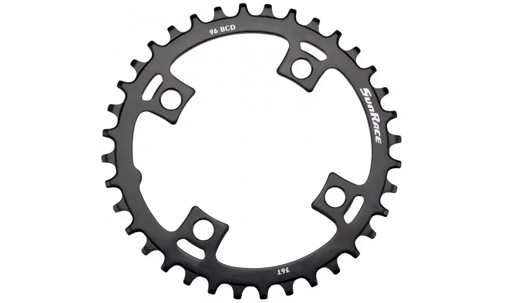Eturatas SunRace CRMS00 Narrow-Wide Steel 96BCD 10/11/12-speed 36T Tarjoushinta