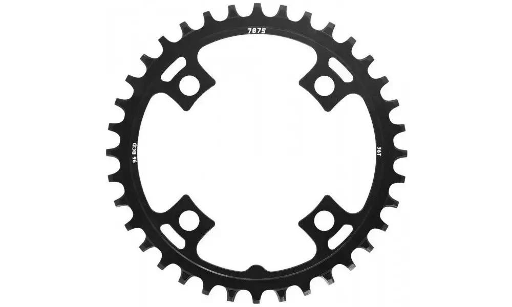 Eturatas SunRace CRMX00 Narrow-Wide Alu 96BCD 10/11/12-speed 36T Flash-Tarjous