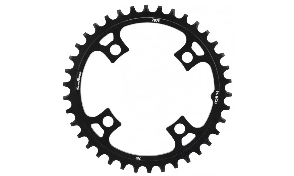 Tukkuhinta Eturatas SunRace CRMX00 Narrow-Wide Alu 96BCD 10/11/12-speed 38T