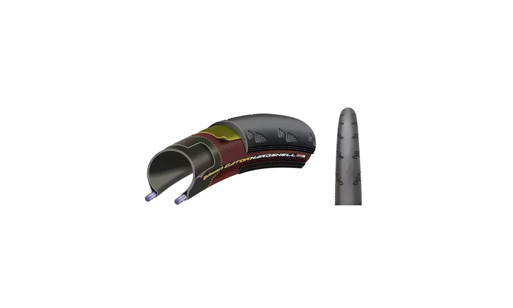 Asiakkaiden Suosikki Rengas 28" Continental 28-622 Ultra Gatorhardshell taitettava DuraSkin Hardshell
