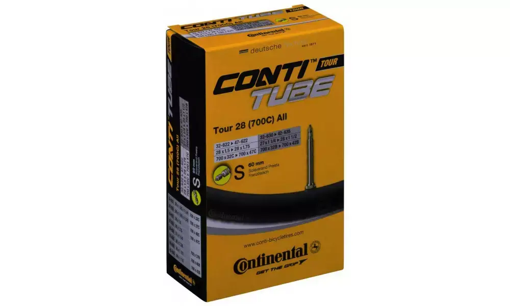 Sisäkumi 28" Continental Tour all S60 (32/47-622/42-635) Eniten Myyty