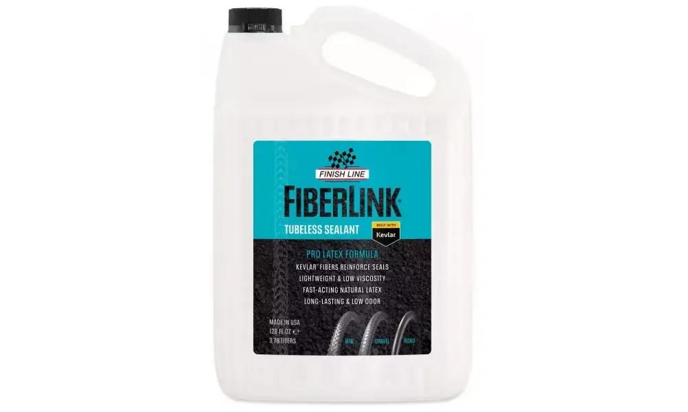 Tukkuhinta Tubeless renkaan tiivistysaine Finish Line FiberLink 3.77L