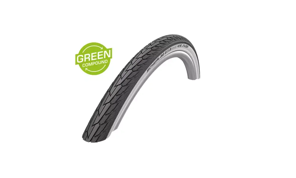 Uusi Malli Rengas 28" Schwalbe Road Cruiser HS 484 Active Wired 37-622 / 28x1.40 Whitewall