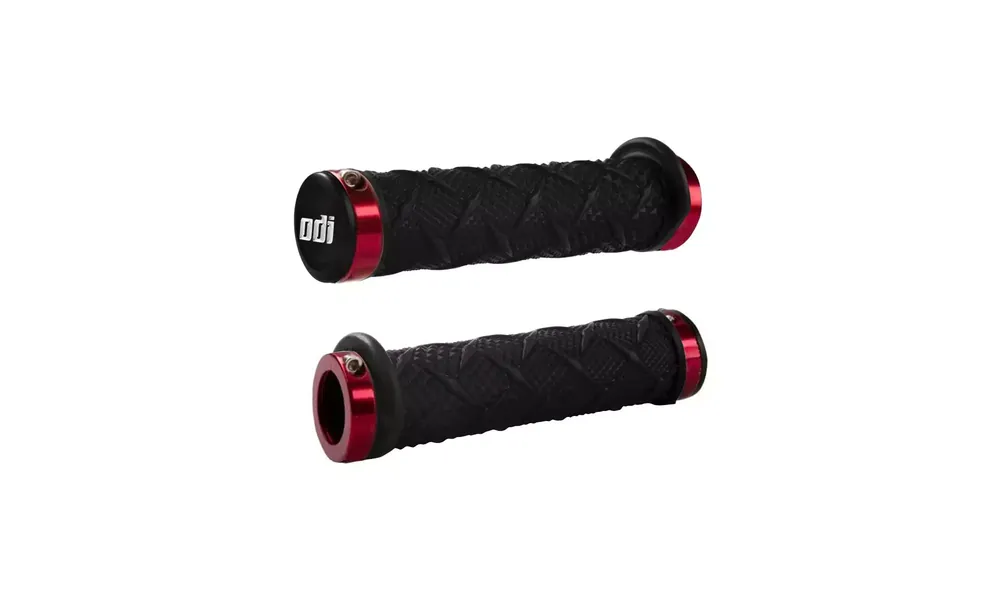Kädensijat ODI X-Treme MTB Lock-On 130mm Bonus Pack Black/Red Suoraan Valmistajalta