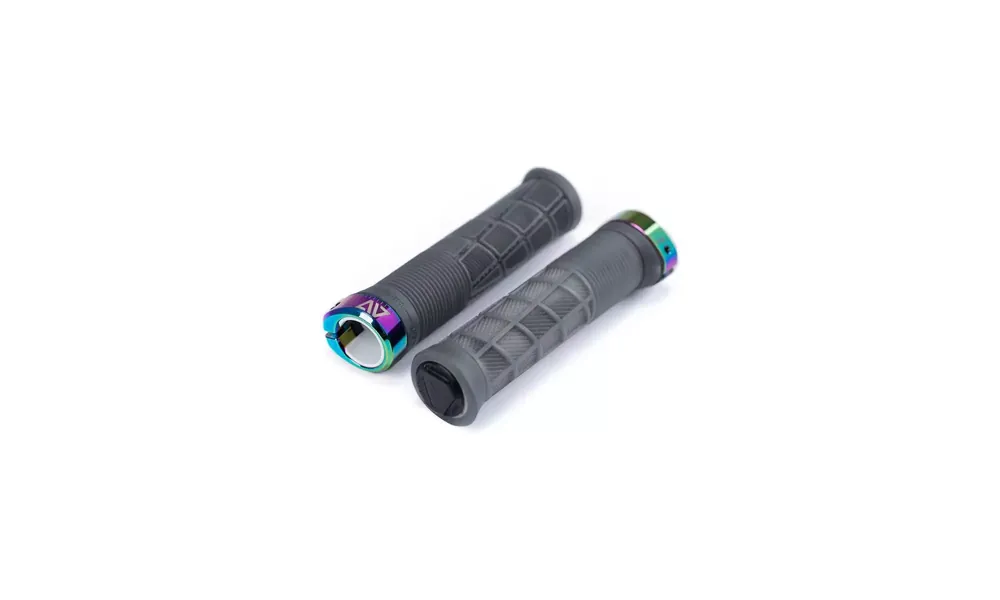 Kädensijat ACID Disrupt Slim 30.5mm translucent black‘n‘oil slick Uusi Kokoelma