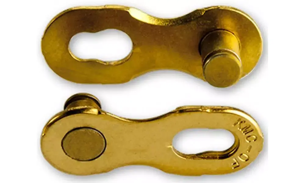 Ketjulukko KMC MissingLink 12NR Ti-N Gold (2 pcs.) Asiakkaiden Suosikki