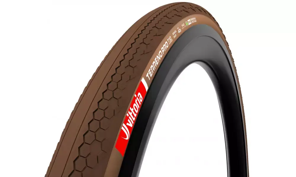 Asiakkaiden Suosikki Rengas 28" Vittoria Terreno Pro T10 Hardpack TLR Fold 700x45c / 45-622 natural