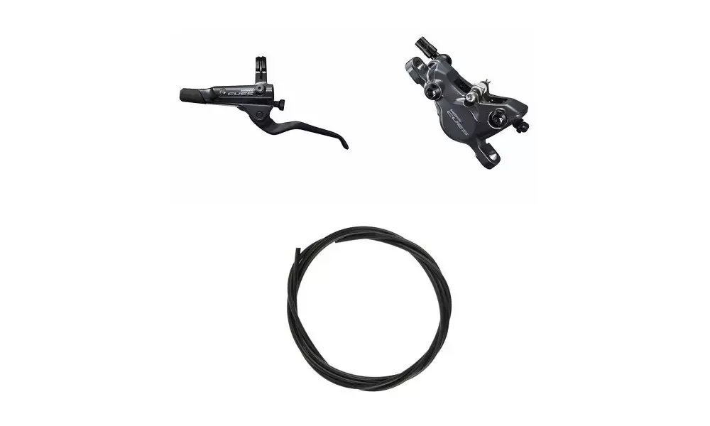 Uusi Kokoelma Levyjarru etu Shimano CUES BL-U8000 (L) + BR-U8000 (F) J-Kit PM