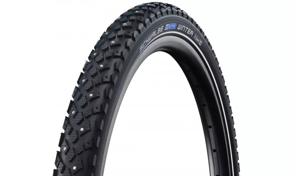 Rengas 28" Schwalbe Winter HS 396 Active Wired 35-622 / 28x1.35 Black-Reflex Asiakkaiden Suosikki