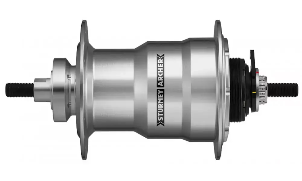 Takanapa Sturmey-Archer SX-RK3 Cruiser Disc 6-bolt Alu 3-speed freewheel 36H silver Poisto