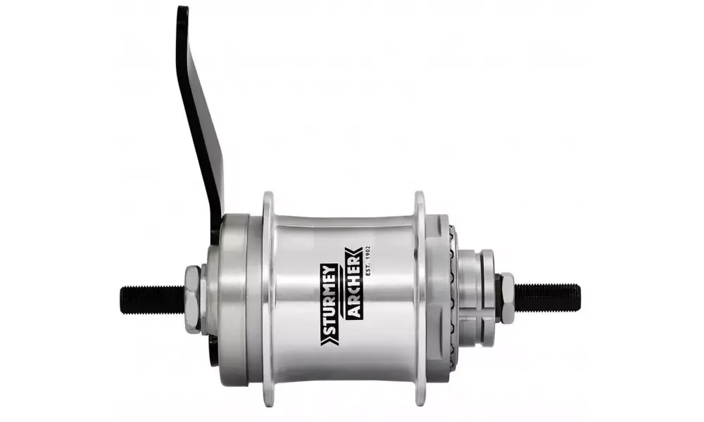 Takanapa Sturmey-Archer S2C Coaster Alu 2-speed silver Korkea Laatu