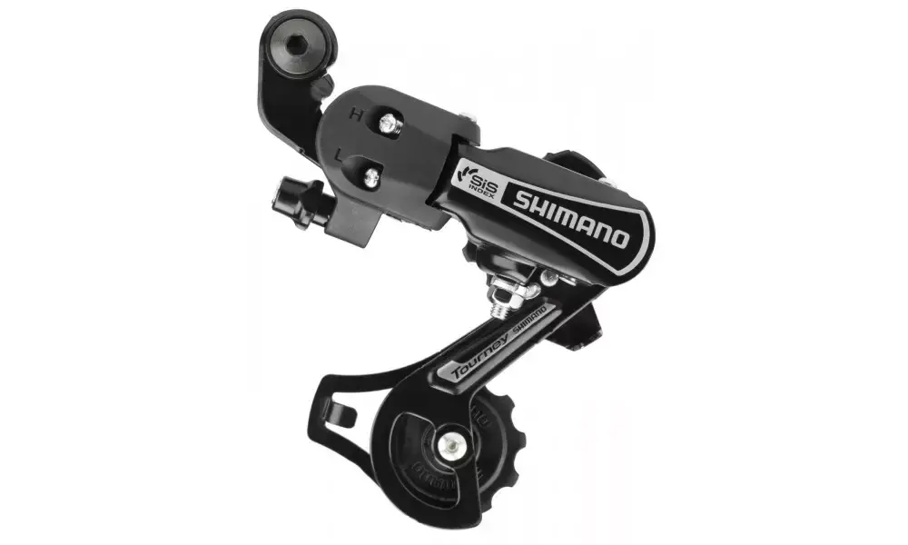 Sertifioitu Takavaihtaja Shimano Tourney RD-TY21B Adapter 6-speed black
