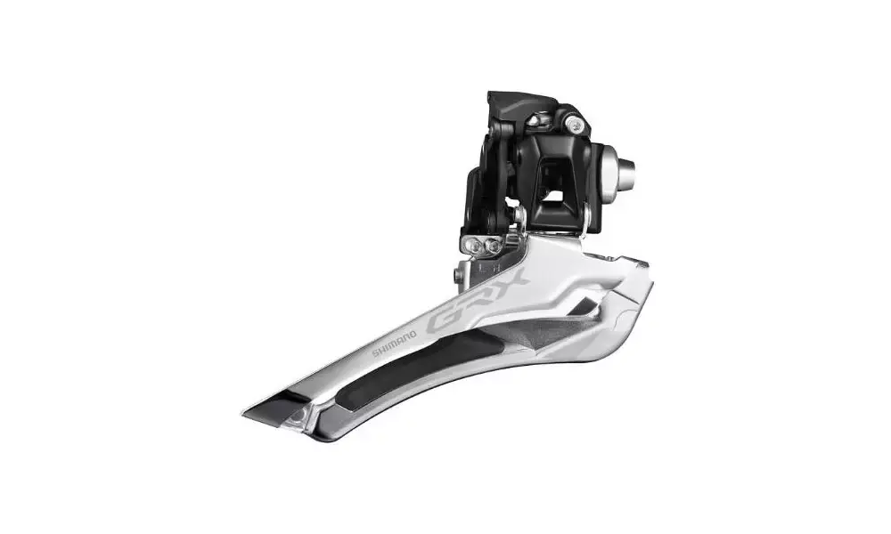 Alkuperäinen Etuvaihtaja Shimano GRX FD-RX400 Brazed-on Down-Swing 2x10-speed