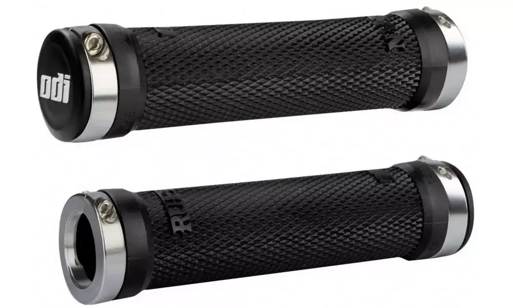 Kädensijat ODI Ruffian MTB Lock-On Bonus Pack Black/Silver Heti Saatavilla