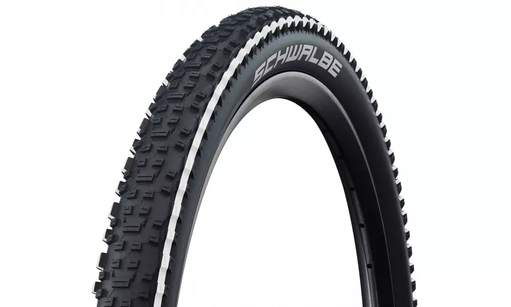 Rengas 27.5" Schwalbe Rapid Rob HS 425 Active Wired 57-584 / 27.5x2.25 White Stripes Vain Tänään