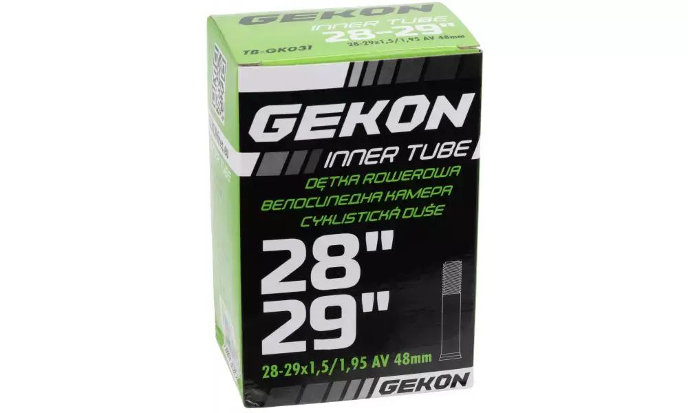 Uusi Malli Sisäkumi GEKON 28 x 1.60/1.90 AV 48mm (GK031)