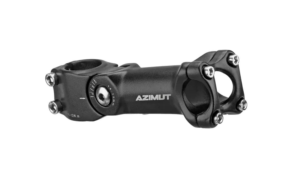 Uusi Malli Ohjainkannatin Azimut Ahead säädettävä 25.4x28.6mm 125mm black (1013)
