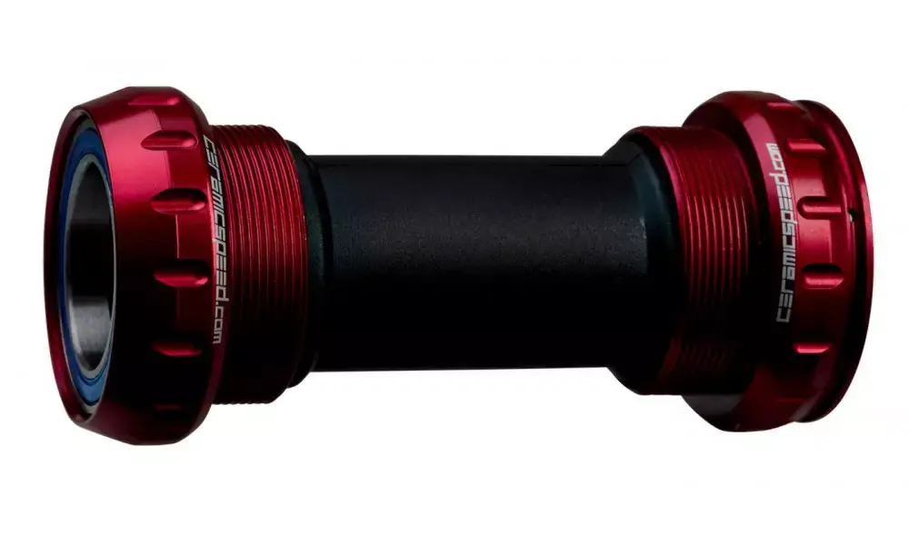 Keskiö CeramicSpeed BSA 68mm for Campagnolo UltraTorque 25mm red (101313) Uusi Kokoelma