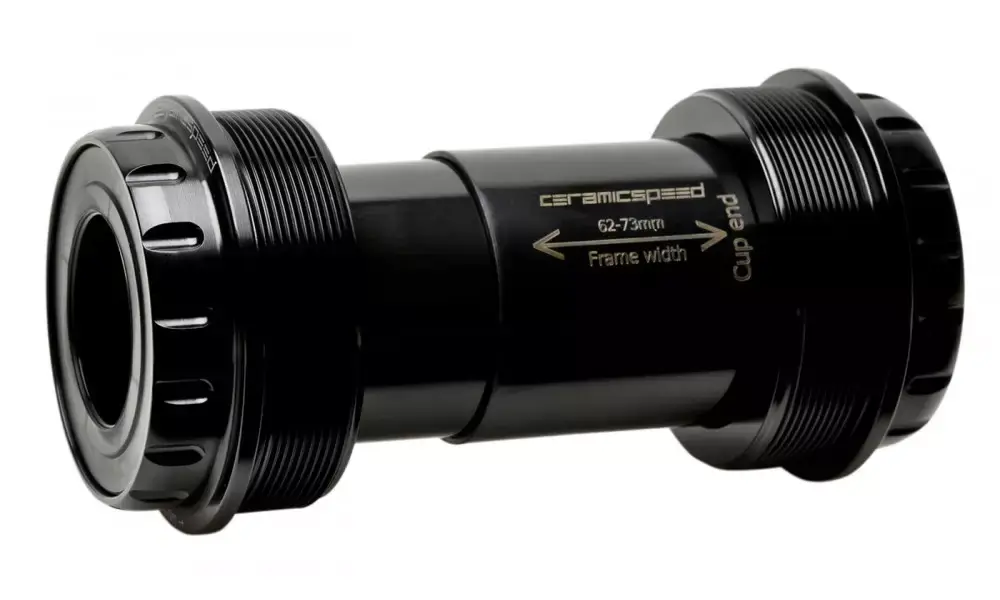 Keskiö CeramicSpeed T47 / Threaded 47X68 for Shimano/FSA/Rotor 24mm black (107832) Loppuunmyynti