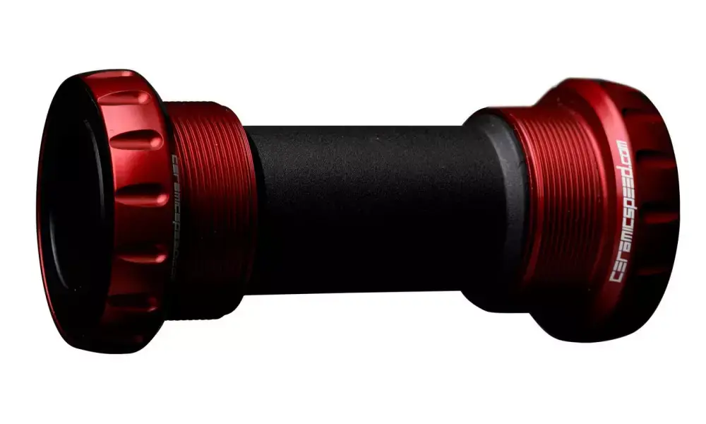 Keskiö CeramicSpeed BSA Road Coated 68mm for SRAM GXP 24 / 22,2mm red (101322) Bestseller