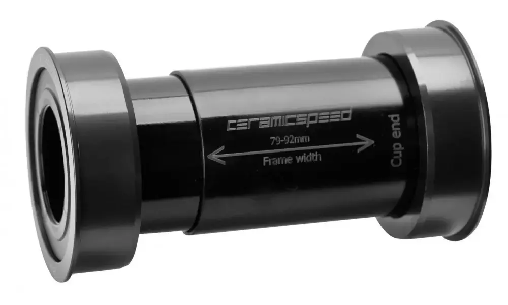 Viikonlopputarjous Keskiö CeramicSpeed Coated EVO386 / PF46X86 for SRAM GXP 24 / 22,2mm black (101441)
