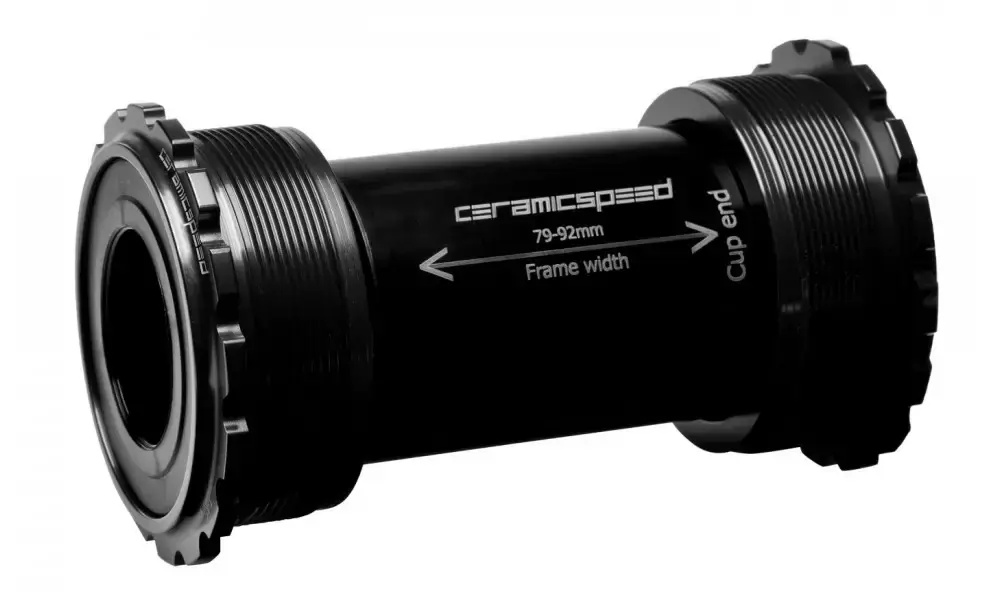 Osta Verkossa Keskiö CeramicSpeed T45 Coated Threadfit 82.5 for Shimano/FSA/Rotor 24mm black (105140)