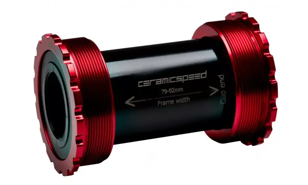 Osta Nyt Keskiö CeramicSpeed Coated T47 / Threaded 47X86/85 for SRAM GXP 24 / 22,2mm red (105158)
