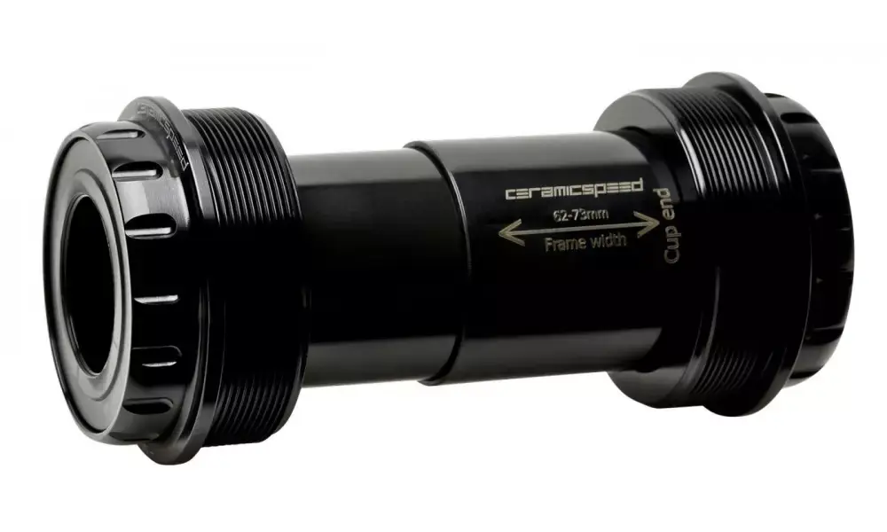 Merkkituote Keskiö CeramicSpeed Coated T47 / Threaded 47X68 for SRAM GXP 24 / 22,2mm black (107835)