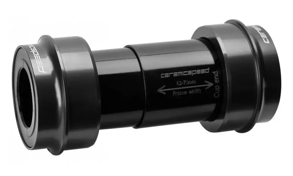 Keskiö CeramicSpeed MTB Coated PF30 MTB / PF46X73 for Shimano/FSA/Rotor 24mm black (106067) Aito