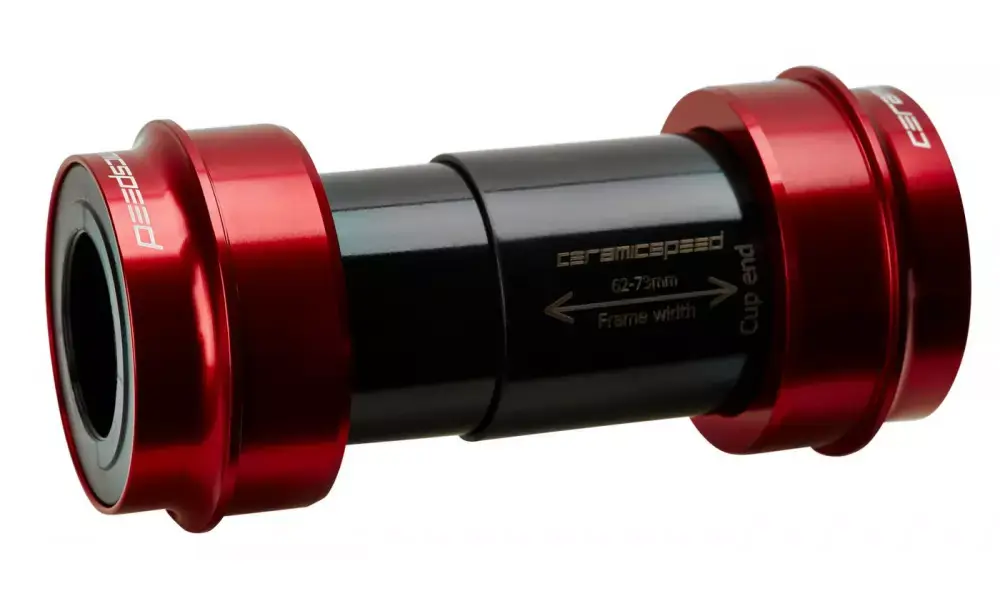Päivän Tarjous Keskiö CeramicSpeed MTB Coated PF30 MTB / PF46X73 for SRAM GXP 24 / 22,2mm red (106070)