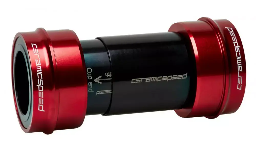 Keskiö CeramicSpeed Coated PF30 MTB / PF46X73 for SRAM DUB 29 mm red (105926) Paras Hinta