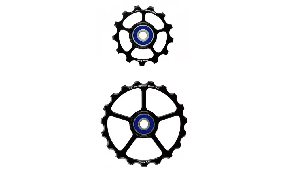 Takavaihtajan rissapyörät CeramicSpeed Oversized (spare) Alloy 607 stainless steel black (102414) Turvallinen Maksu