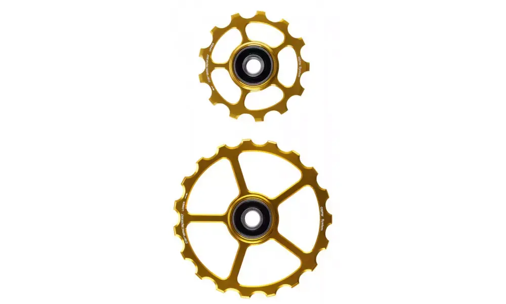 Takavaihtajan rissapyörät CeramicSpeed Oversized Alloy 607 stainless steel gold (110202) Edullinen Hinta