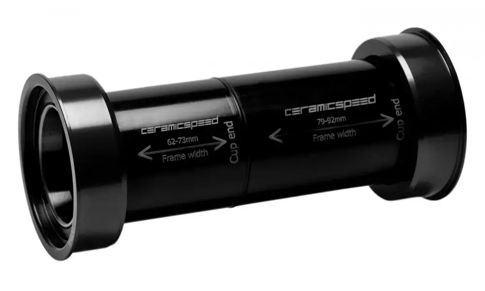 Keskiö CeramicSpeed PF4630 (PF30/Bbright/PF30A/EVO386) PF30 / PF46X68, X73, X79, X86 All 30mm crank spindles black (105269) Edullinen
