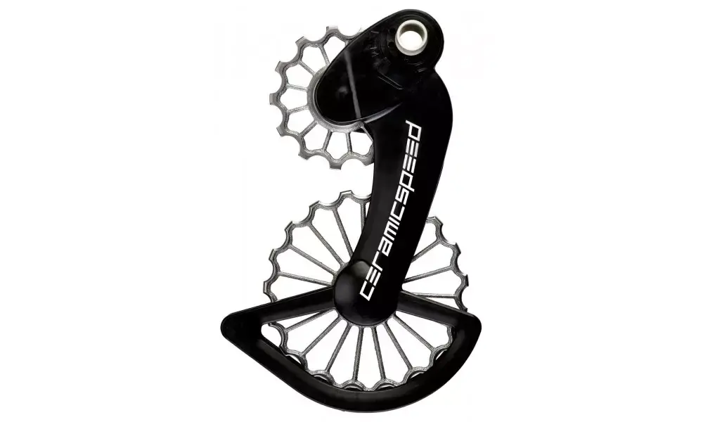 Korkea Laatu Takavaihtajan rissapyörät CeramicSpeed Oversized 3D Printed Hollow Titanium for Campagnolo 12s EPS 07 Coated (107430)