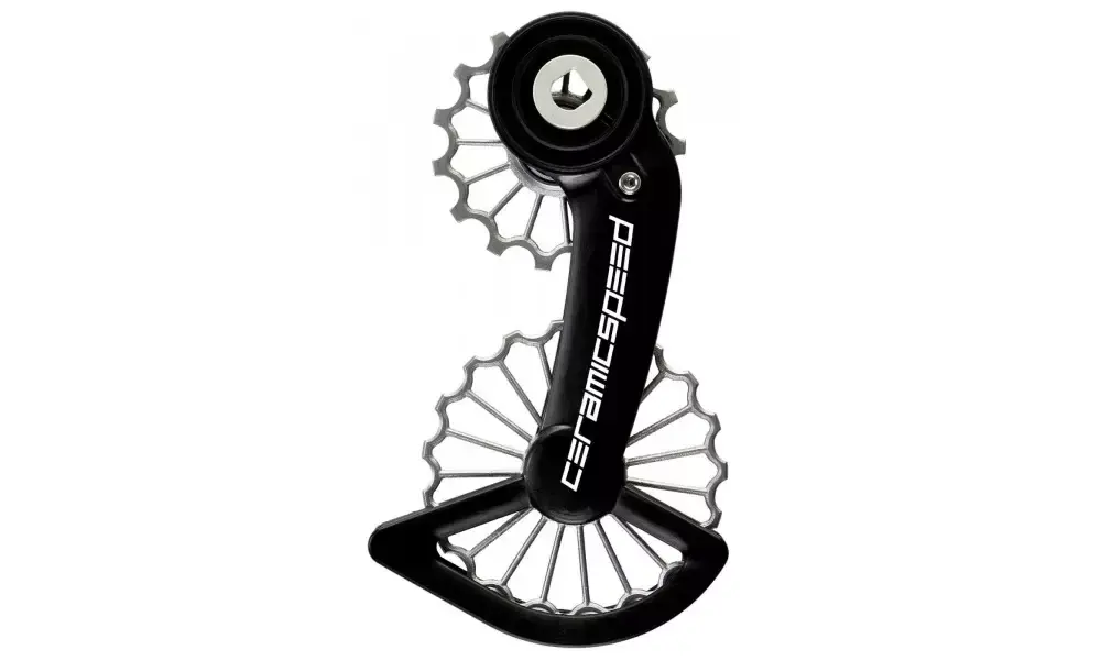 Paras Hinta Takavaihtajan rissapyörät CeramicSpeed Oversized 3D Printed Hollow Titanium for SRAM Red/Force AXS 07 Coated (107728)