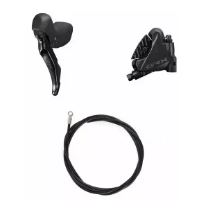 Viikonlopputarjous Levyjarru etu Shimano GRX ST-RX400 (L) + BR-RX400 (F)