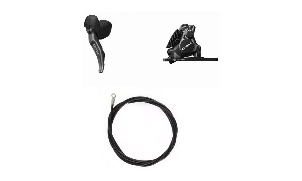 Viimeinen Mahdollisuus Levyjarru etu Shimano GRX ST-RX820 (L) + BR-RX820 (F)