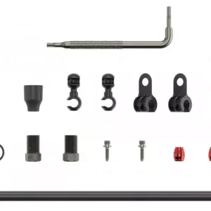 Älä Missaa Hydraulinen levyjarruletkusarja SRAM Threaded Inline Crimp 2000mm black