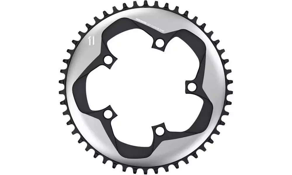 Eturatas SRAM Road X-Sync 110mm alu 11-speed 48T black Viimeinen Mahdollisuus