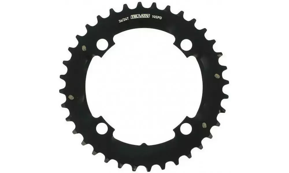 Tukkuhinta Eturatas SRAM MTB 104mm alu 2x10-speed without pin 36T black