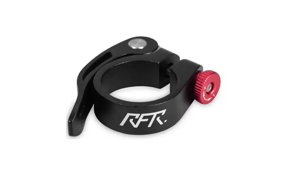 Satulatolpan kiristin RFR with Quick Release Alu 31.8mm black‘n‘red Kuuma Tarjous